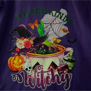 women’s halloween shirt size large NEW